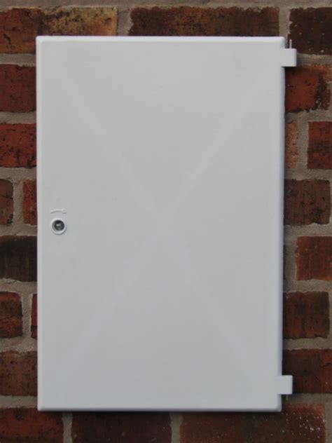 electrical box with door|replacement electric meter door outside.